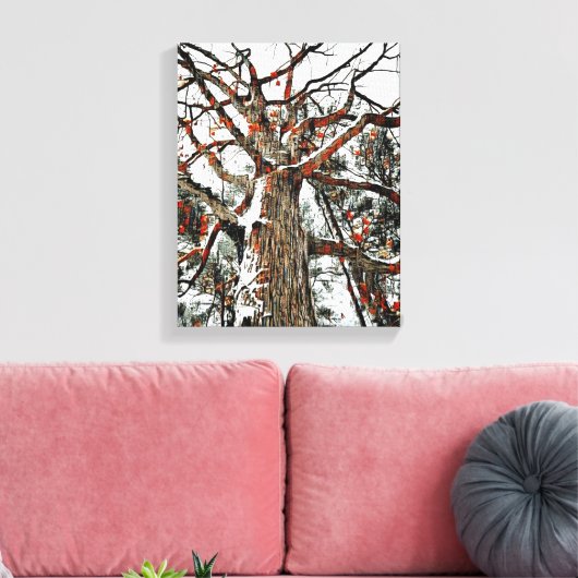 Mengsels voor wandkunst van Media Canvas (Insitu (Woonkamer))