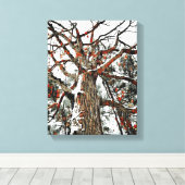 Mengsels voor wandkunst van Media Canvas (Insitu (Houten vloer))