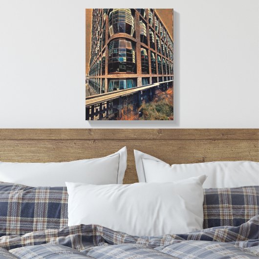 Mengsels voor wandkunst van Media Canvas (Insitu (Slaapkamer))