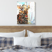 Mengsels voor wandkunst van Media Canvas Afdruk (Insitu (Slaapkamer))