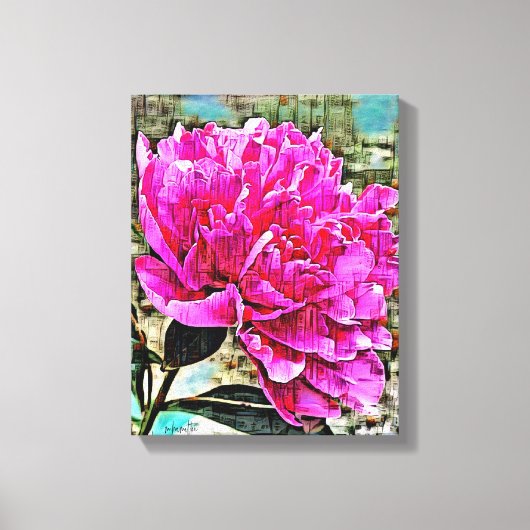 Mengsels voor wandkunst van Media Canvas Afdruk (Voorkant)