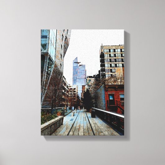 Mengsels voor wandkunst van Media Canvas Afdruk (Voorkant)