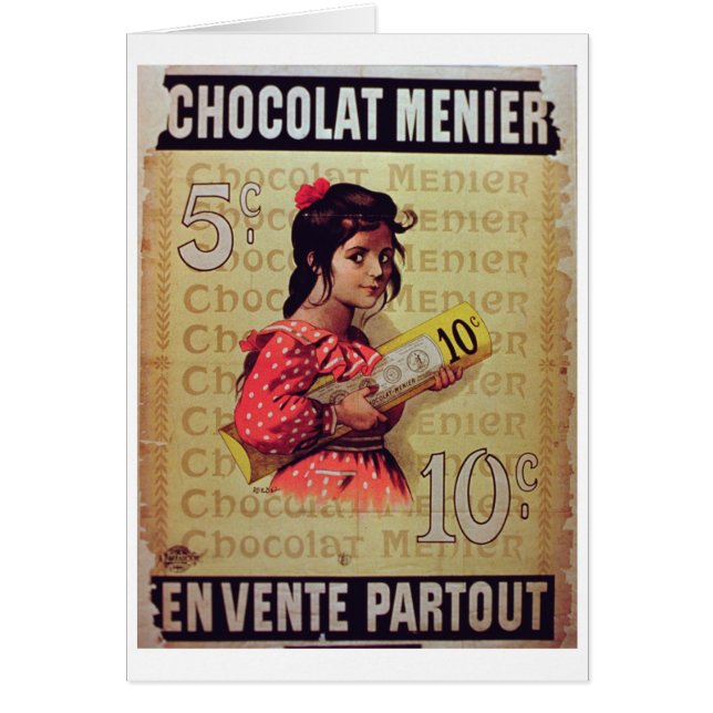 "Menier Chocolat", en vente partout (lithium de (Devant)