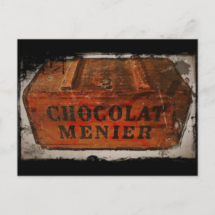 menier Chocolate Crate Briefkaart