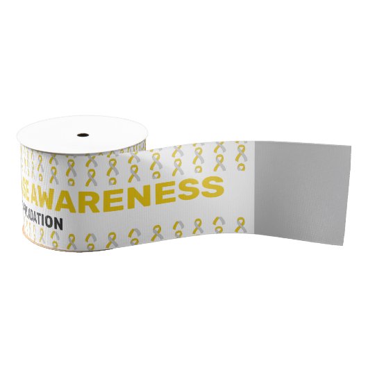 Meniere's Disease Awareness Pattern Grosgrain Lint (Spoel)