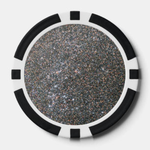 Menigte sterren in spiraalstelsel NGC 300 Pokerchips
