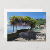 Mennagio Wisteria Briefkaart (Voorkant / Achterkant)