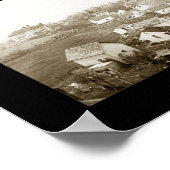 Menomone Herfsten WI Foto 1913 Poster (Hoek)