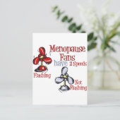 Menopaufan Briefkaart (Staand voorkant)