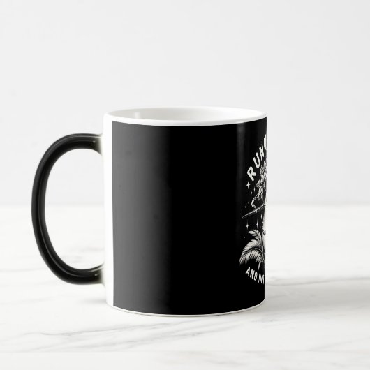 Ménopause amusante Chaud Flash Morpher Mug (Gauche)
