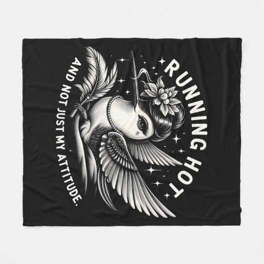 Ménopause amusante Couverture Flash chaude (Devant (Horizontal))