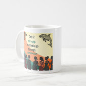 Ménopause café Mug Retro Design (Devant gauche)