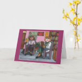 Menopause Cartes de voeux (Fleur jaune)