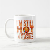 Ménopause Hot Flash Funky Mug (Gauche)