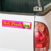 Menopauzale Bumpersticker (Op Truck)