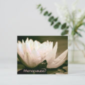Menopauzale Post Card Briefkaart (Staand voorkant)