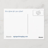 Menopauzale Post Card Briefkaart (Achterkant)