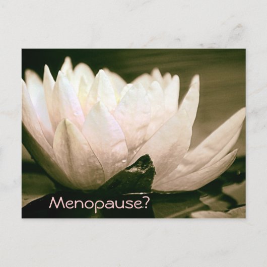 Menopauzale Post Card Briefkaart (Voorkant)