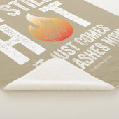 Menopauze (ik ben nog steeds heet) sherpa deken (3/4)