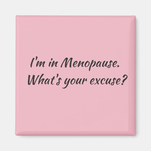 menopauze Magnet Magneet (Voorkant)