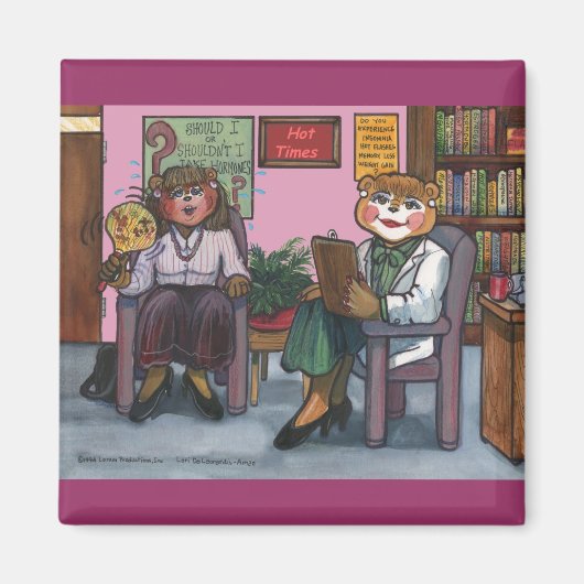 menopauze Magnet Magneet (Voorkant)