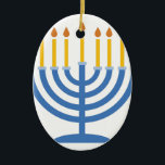 Menorah<br><div class="desc">La conception de Menorah est belle et lumineuse et vous remplit au bord d'esprit de vacances et est parfaite sur des cadeaux, coureurs de table, toiles de cuisine, décor à la maison et sur toutes les choses Hanoukka !</div>