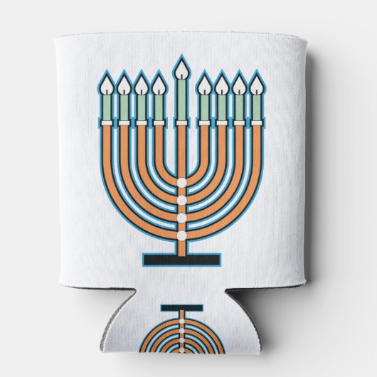 Menorah Blikjeskoeler (Achterkant)