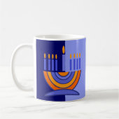 Menorah Design Hanukkah Gift Mokken (Links)