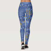 Menorah en Dreidel Leggings (Achterkant)