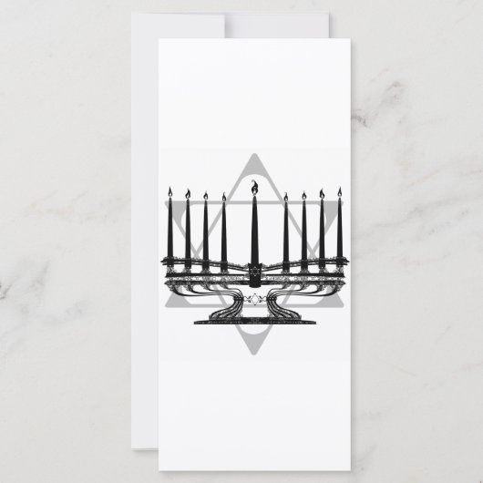 Menorah en Star (Voorkant)