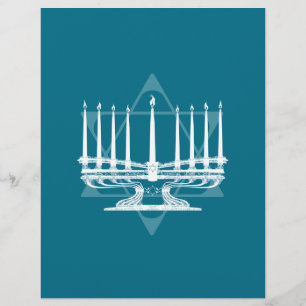 Menorah en ster IV