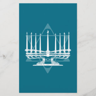 Menorah en ster IV