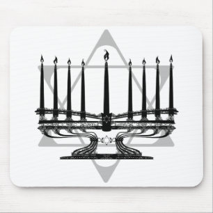 Menorah en Ster Muismat
