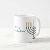 Menorah et tasse de café de la Turquie (Devant droit)