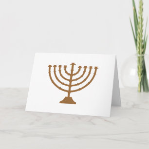 Menorah Feestdagen Kaart