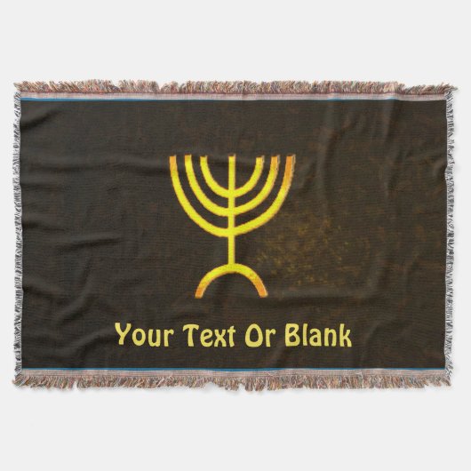 Menorah Flame Deken (Voorkant)