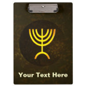 Menorah Flame Klembord (Voorkant)