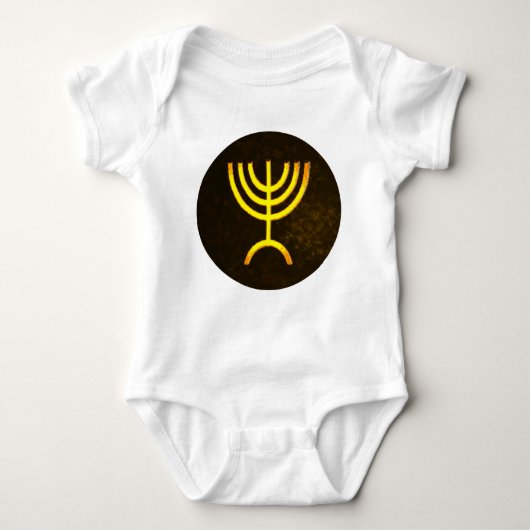 Menorah Flame Romper (Voorkant)
