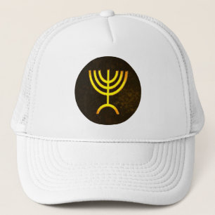 Menorah Flame Trucker Pet
