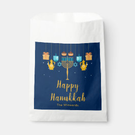 Menorah Hanukkah Party  Bedankzakje