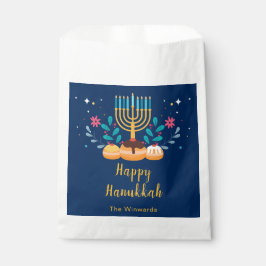 Menorah Hanukkah Party  Bedankzakje