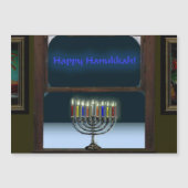 Menorah in het raam (Voorkant)