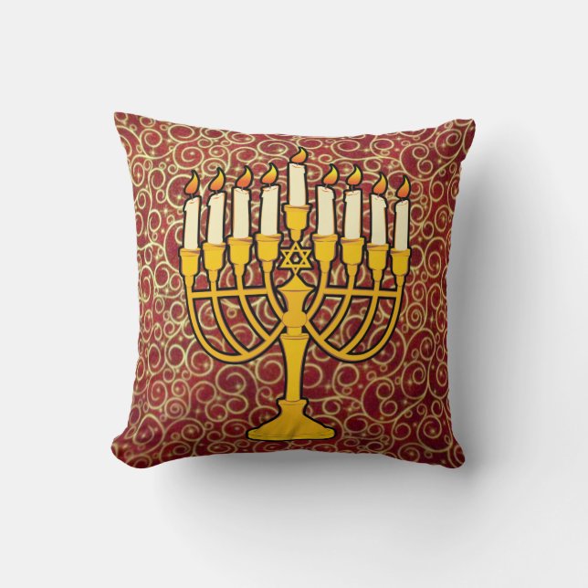 menorah lancer oreiller (Recto)