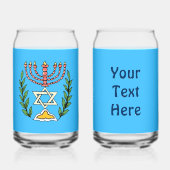Menorah Magen David persan (Recto)