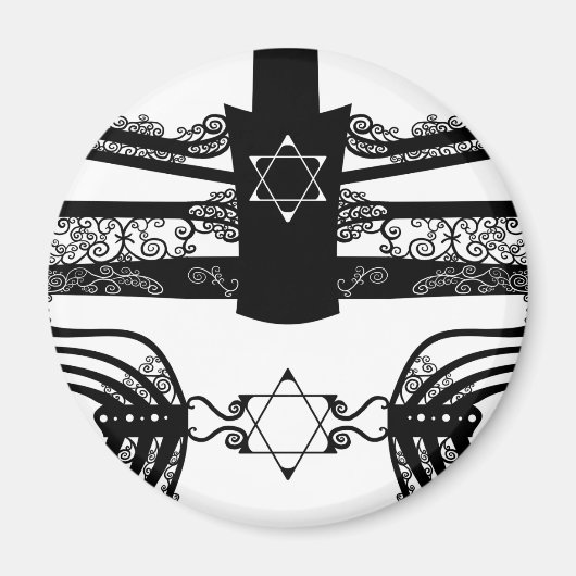 Menorah Magneet (Voorkant)