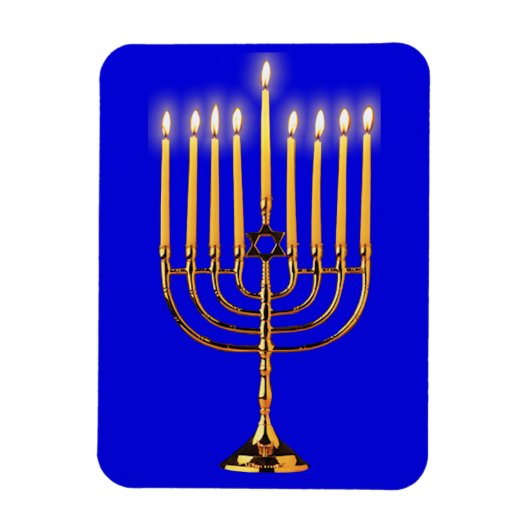 Menorah Magneet (Verticaal)