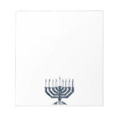 Menorah Notitieblok (Voorkant)