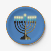 Menorah Paper Bord (Voorkant)