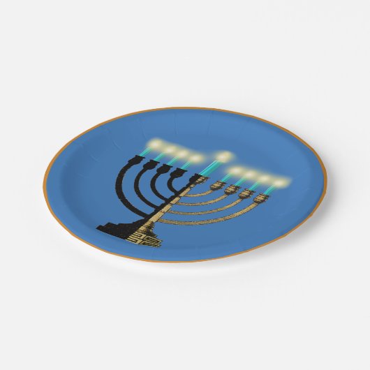 Menorah Paper Bord (Gekanteld)