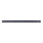 Menorah Star van David Pattern Marine Blauw Chanoe Lint (Voorkant)
